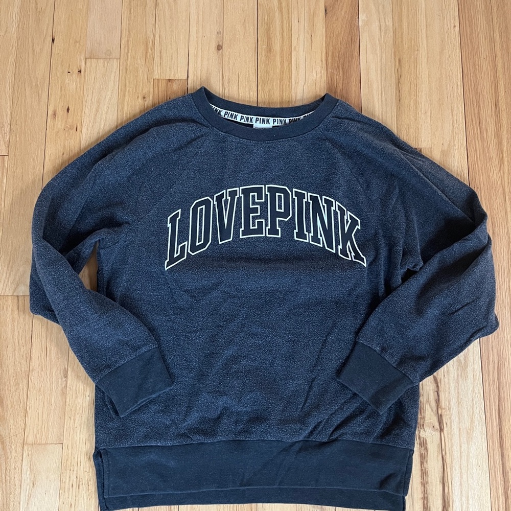 Victoria’s Secret pink sweatshirt